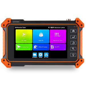 Тестер цифровых и аналоговых систем видеонаблюдения, сенсорный дисплей 5.4" 