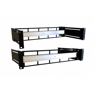 19" рама с DIN-рейкой для установки электроавтоматов, 2U