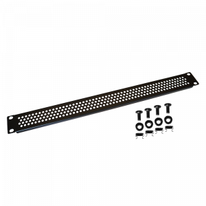 19" вентиляционная фальш-панель xU, черная