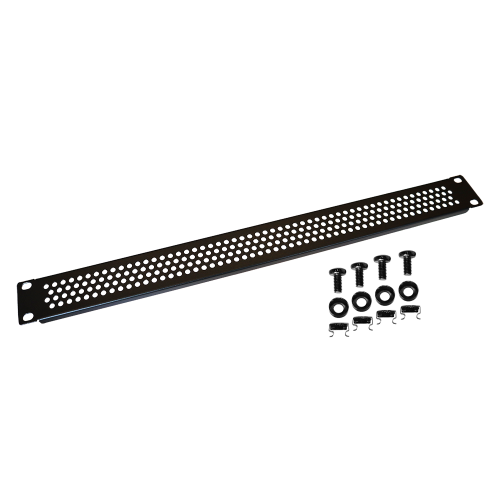 19" вентиляционная фальш-панель xU, черная