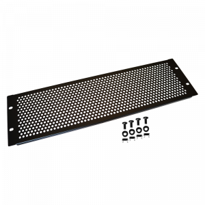 19" вентиляционная фальш-панель xU, черная