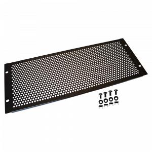 19" вентиляционная фальш-панель xU, черная