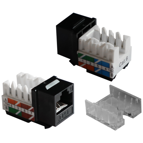 Модуль Keystone RJ45, Cat.6, UTP, 90 градусов