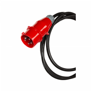 Блок розеток вертикальный, 3-фазный с автоматом, общий мониторинг по RS-485 и IP, 16A / 380V, 6xC19 + 36xC13, шнур 3.0 м, разъем IEC309