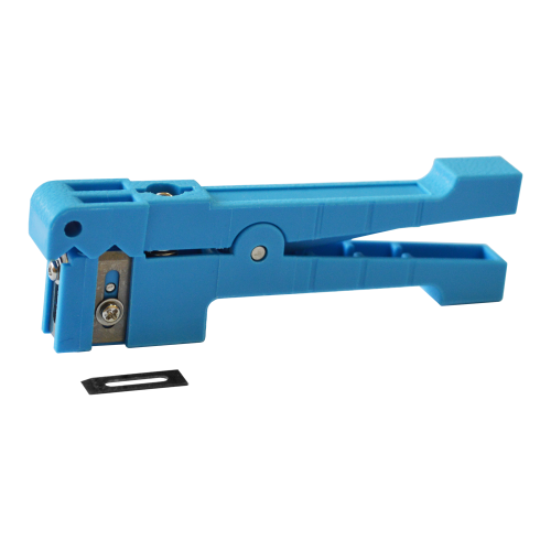 Инструмент для снятия оболочки оптического кабеля диаметром от 2 до 6 мм