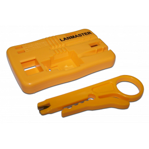 Монтажная площадка для кейстоунов с инструментом для разделки кабеля