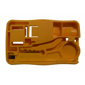 Монтажная площадка для кейстоунов с инструментом для разделки кабеля