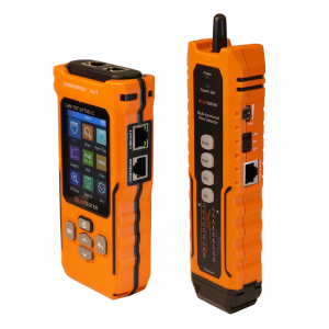 Кабельный тестер с измерением длины, трассировкой кабельных линий, проверкой Ethernet и определением POE, цветной