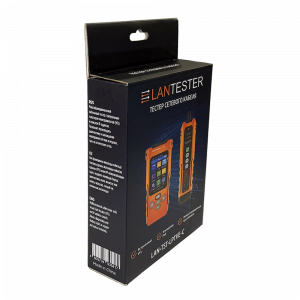 Кабельный тестер с измерением длины, трассировкой кабельных линий, проверкой Ethernet и определением POE, цветной