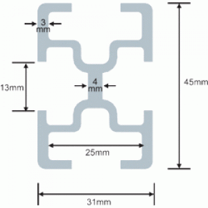 Профиль продольный (под заказ)
