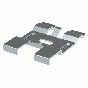 Соединитель безвинтовой нижний для лотка Ф4.5-5.5мм