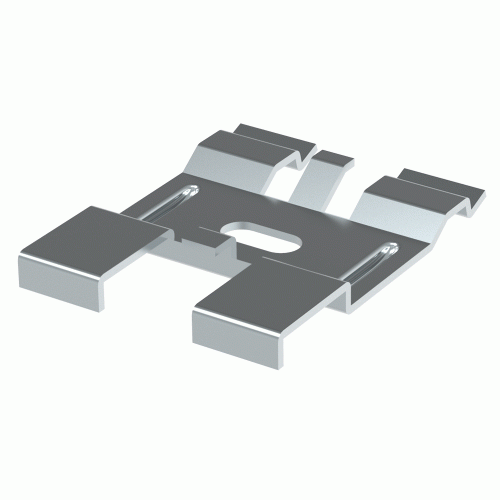 Соединитель безвинтовой нижний для лотка Ф4.5-5.5мм