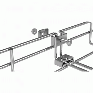 Соединитель двойной для лотка Ф4.0-6.0мм, 10 шт.