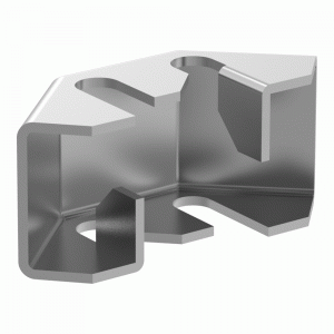 Соединитель безвинтовой поворотный для лотка Ф4.0-6.0мм