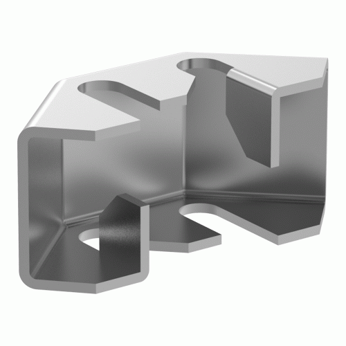 Соединитель безвинтовой поворотный для лотка Ф4.0-6.0мм