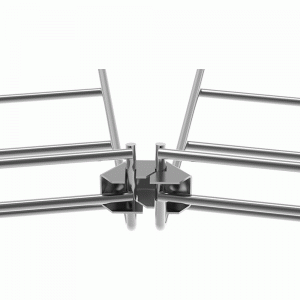 Соединитель безвинтовой поворотный для лотка Ф4.0-6.0мм