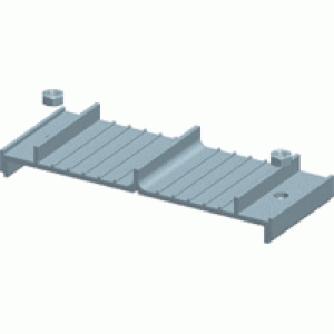Фиксатор кабеля, наборный, алюминий