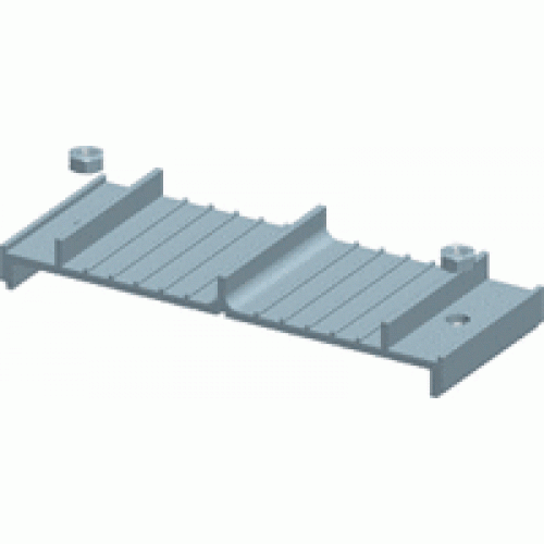 Фиксатор кабеля, наборный, алюминий