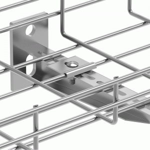 Клипса для крепления лотка Ф4.0-6.0 мм с овальным отверстием