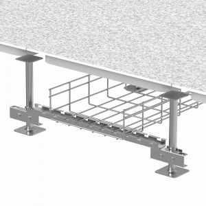 Комплект крепления к опорам фальш-пола 600мм