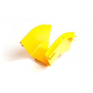 Внешний изгиб 45° оптического лотка, желтый