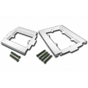 Пластиковый суппорт 45Х90, под винт, в короб 100 мм