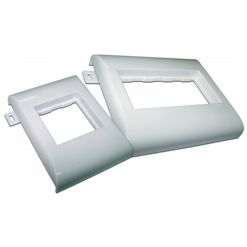 Суппорт пластиковый безвинтовой на защелках, на короб TWT 100мм