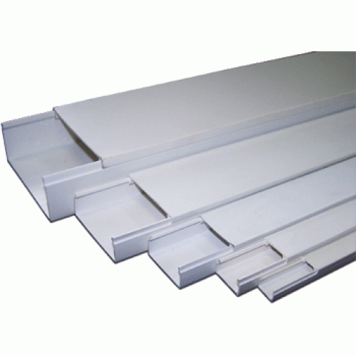 Короб TWT, ПВХ, белый