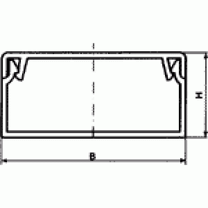 Короб TWT, ПВХ, белый