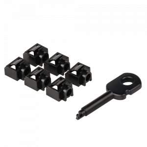 Комплект заглушек порта RJ-45 (6 шт.) + ключ