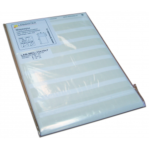 Маркеры кабельные самоламинирующиеся для печати на лазерном принтере