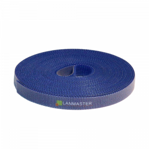 Хомут-липучка LANMASTER шириной 10 мм, 5 м
