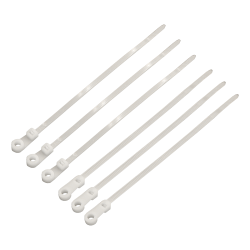 Стяжка пластиковая нейлоновая под винт, 100шт