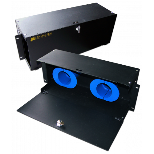 Органайзер для оптического кабеля 19", 4U