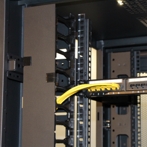 Вертикальные органайзеры повышенной емкости, для шкафов Business, 2 шт., черные