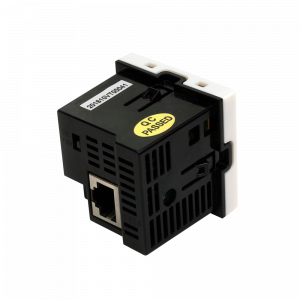 Конвертор RJ45-VGA, передатчик, без блока питания, формата Mosaic, 45x45мм, белый