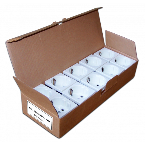 Лицевая панель электрической розетки Mosaic 45x45, нем. ст., 2K+3, со шторками