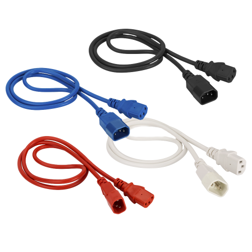 Шнур питания C14-C13, 3х0.75, 220В, 10А