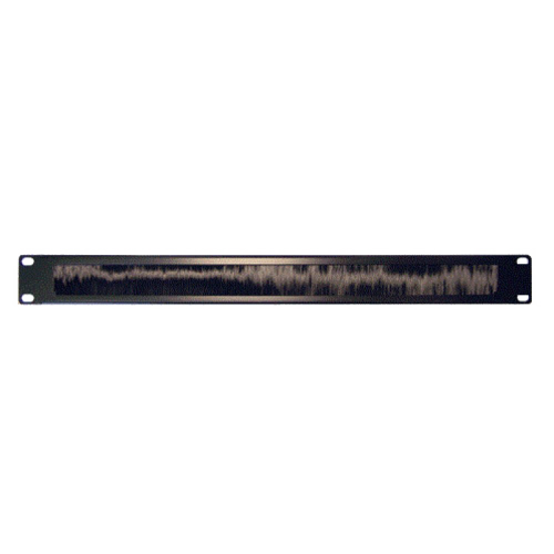 Кабельный органайзер 19" c щеточным вводом, 1U + скоба