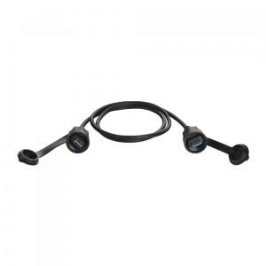 Индустриальный шнур LANMASTER USB 3.0, IP68