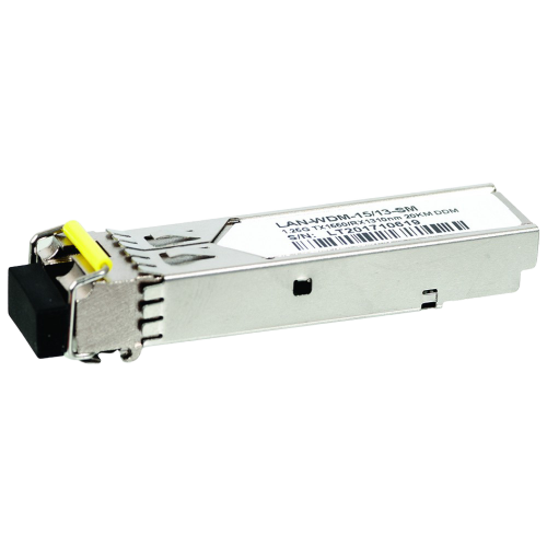 Модуль SFP WDM 1.25G, 1550nm / 1310nm, 20 km, LC, DDM, Cisco