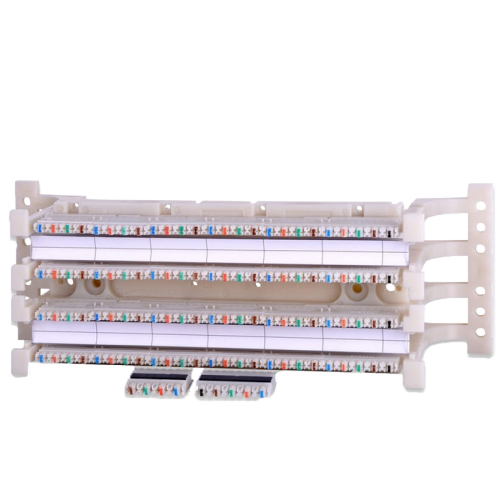 100-парный 110 настенный кросс LANMASTER, блоки и ножки в комплекте