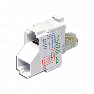 T-адаптер, 1 телефонный и 1 компьютерный порт