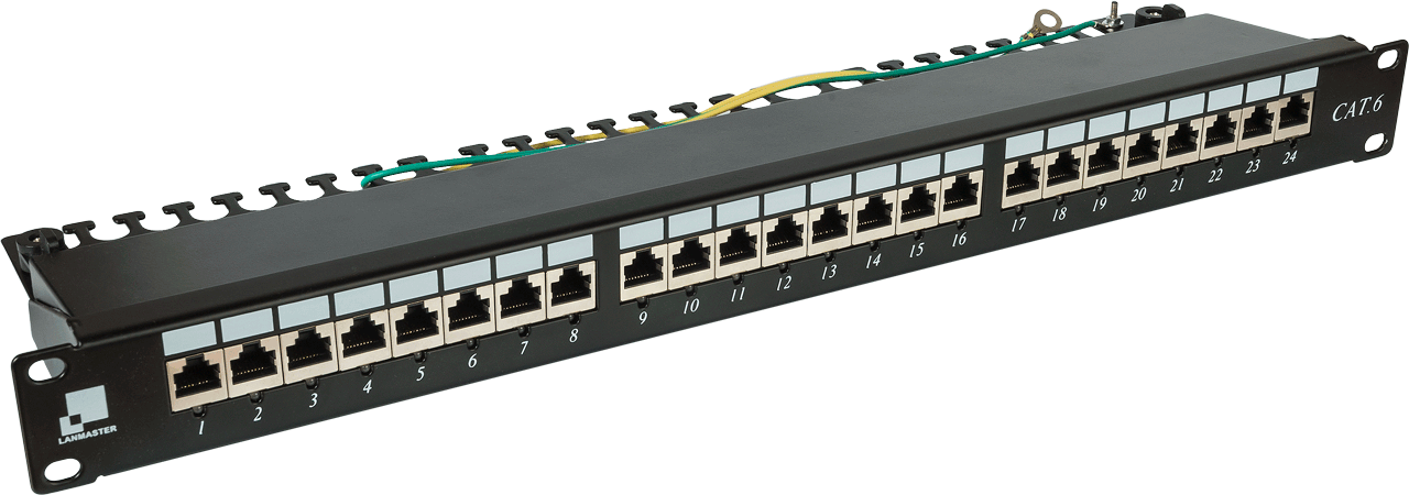 Патч-панель вид 1