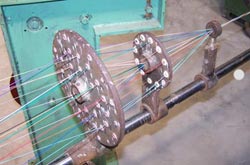 Блок повива проводников многопарного кабеля