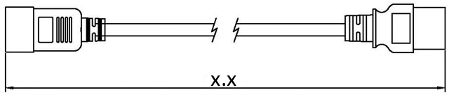 Разъемы C13 и C14