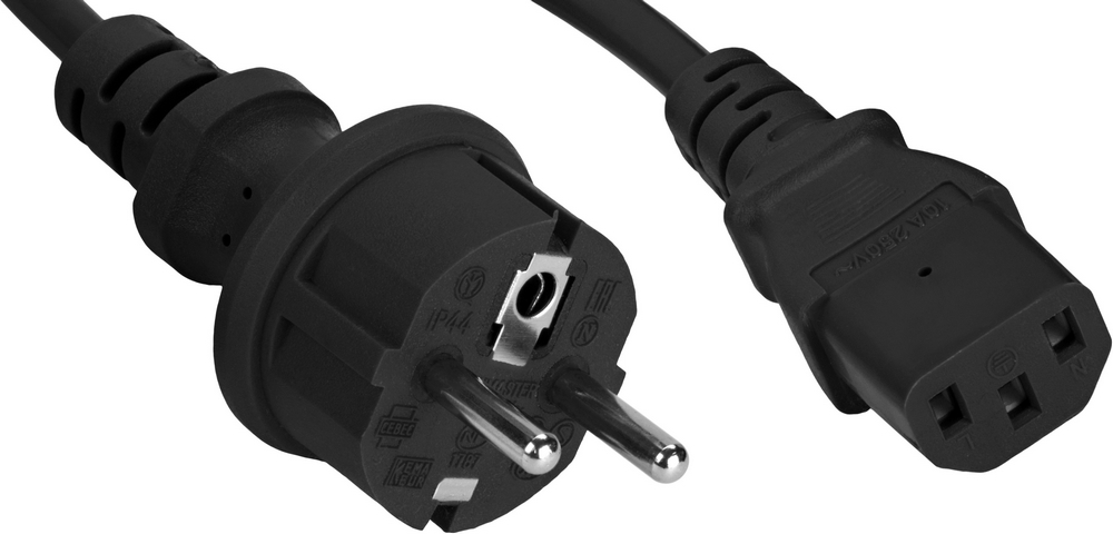 LAN-PP13/SH — C13-Schuko