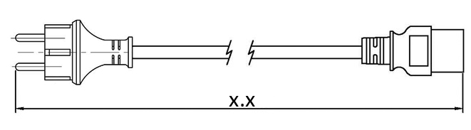 Разъемы C13 и Schuko